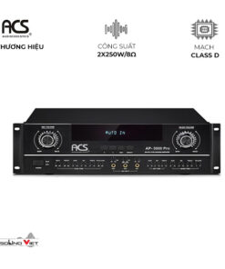 Amply liền vang ACS AP-5000pro